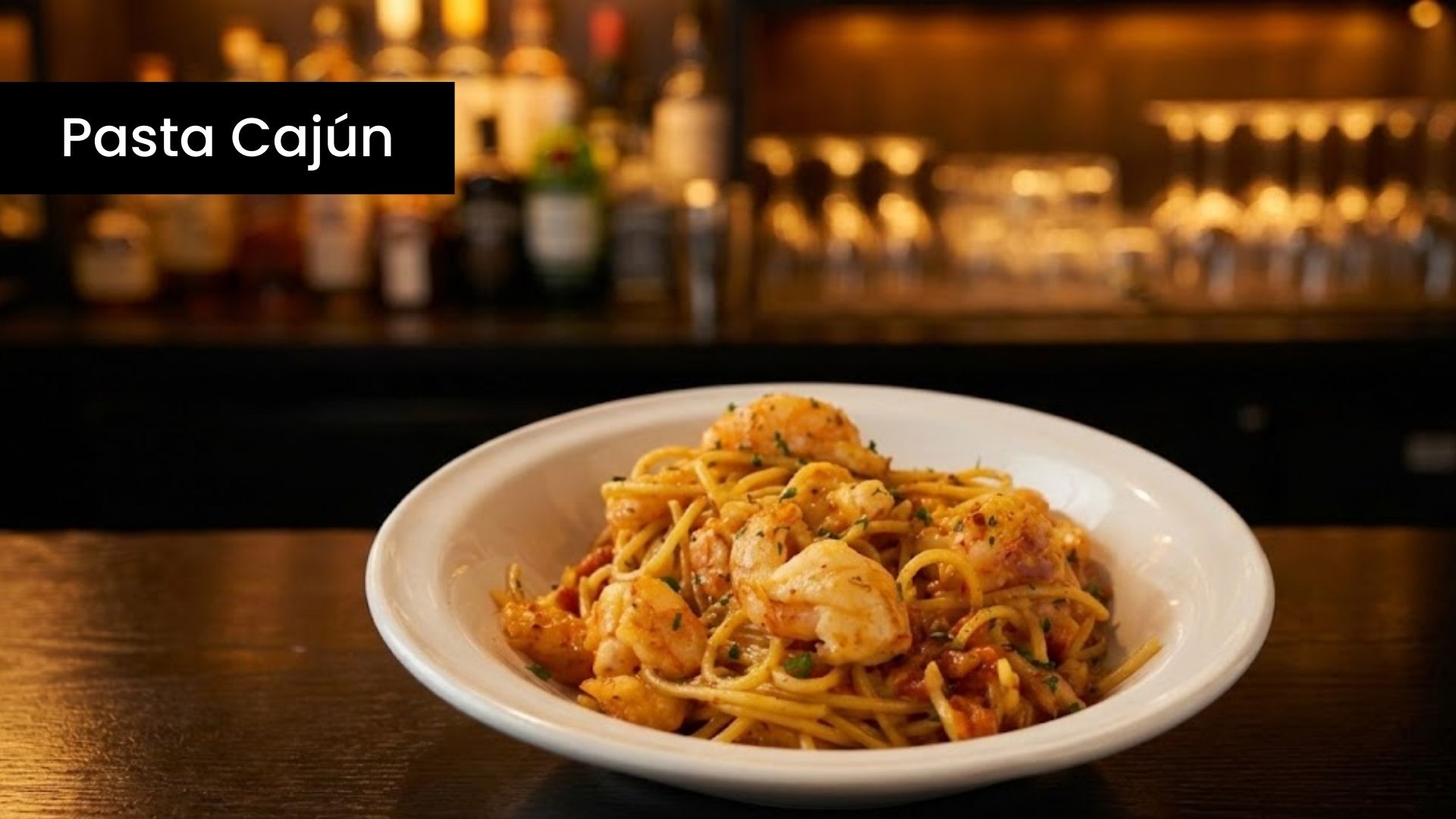 Pasta Cajún whiskey Kitchen